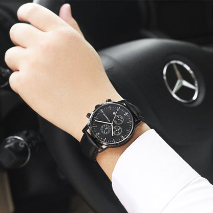 Fashion Korean Style Business Multifunction Quartz Men's Watch