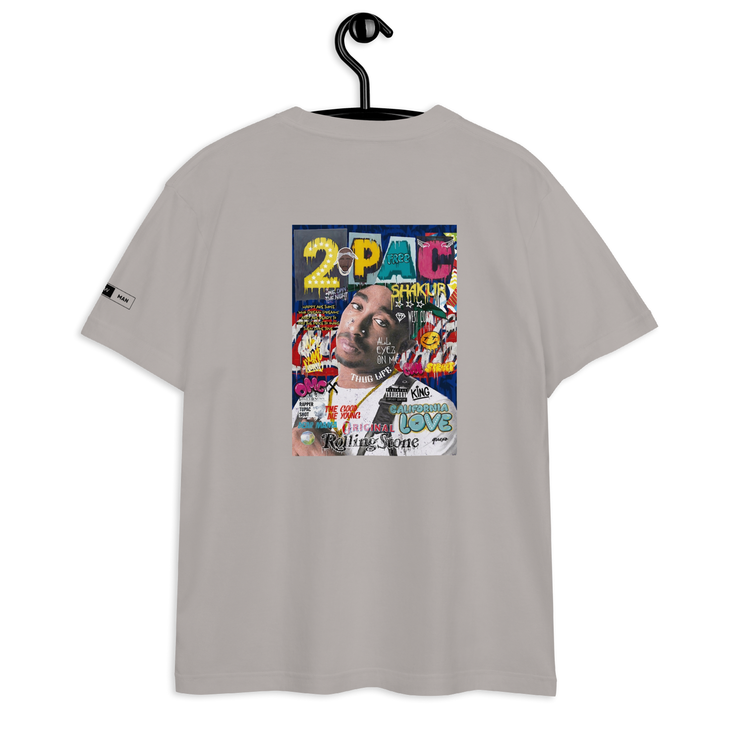 Tupac Adult quality tee | Newman