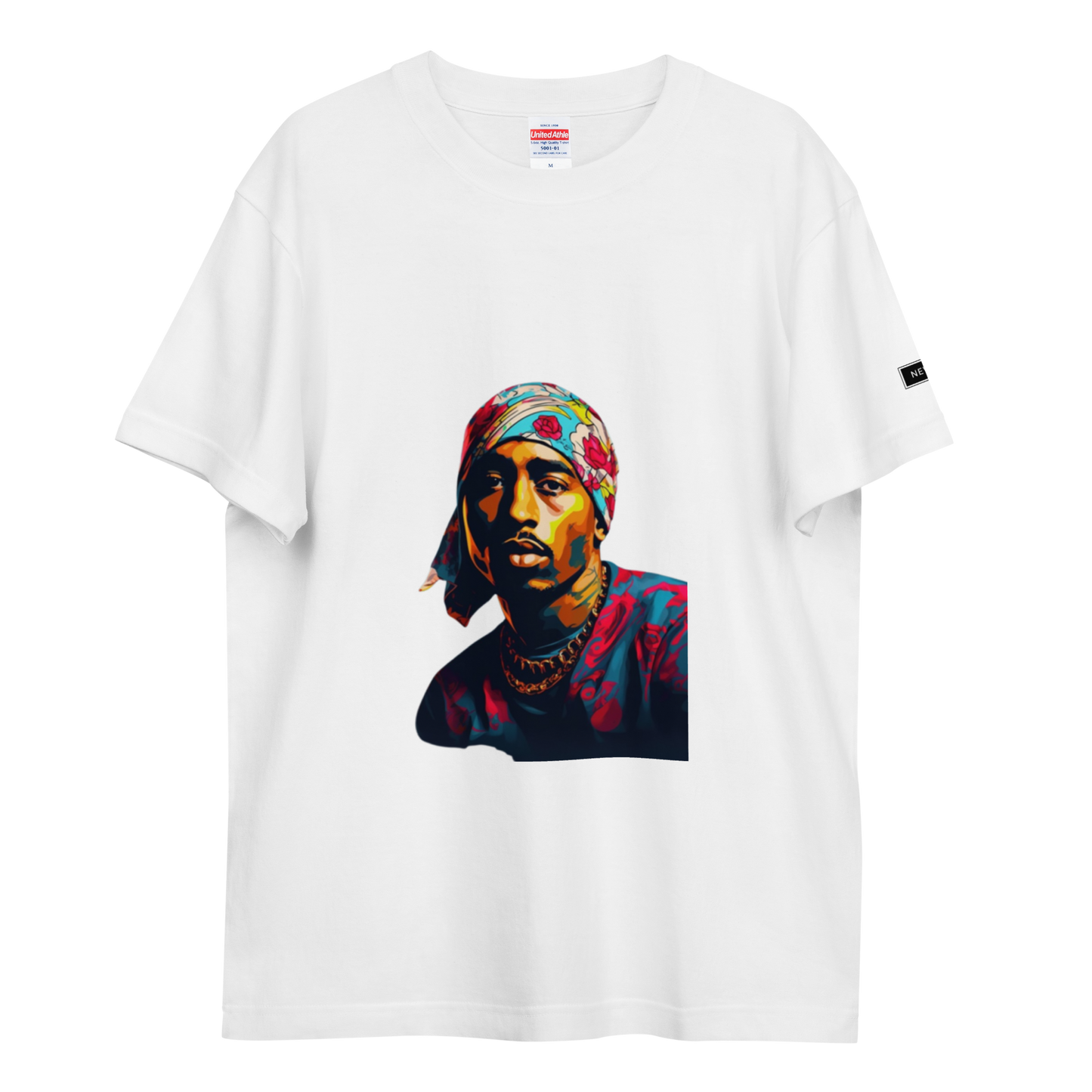 Tupac Adult quality tee | Newman