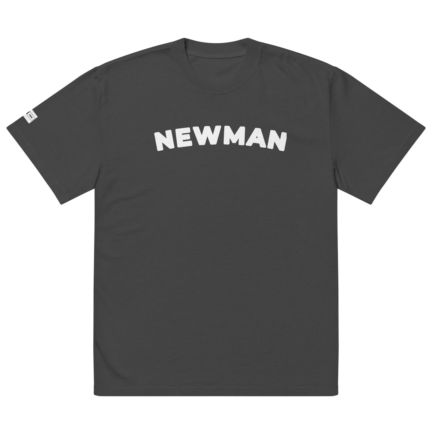 NEWMAN Classic Oversized Tee - Faded Black