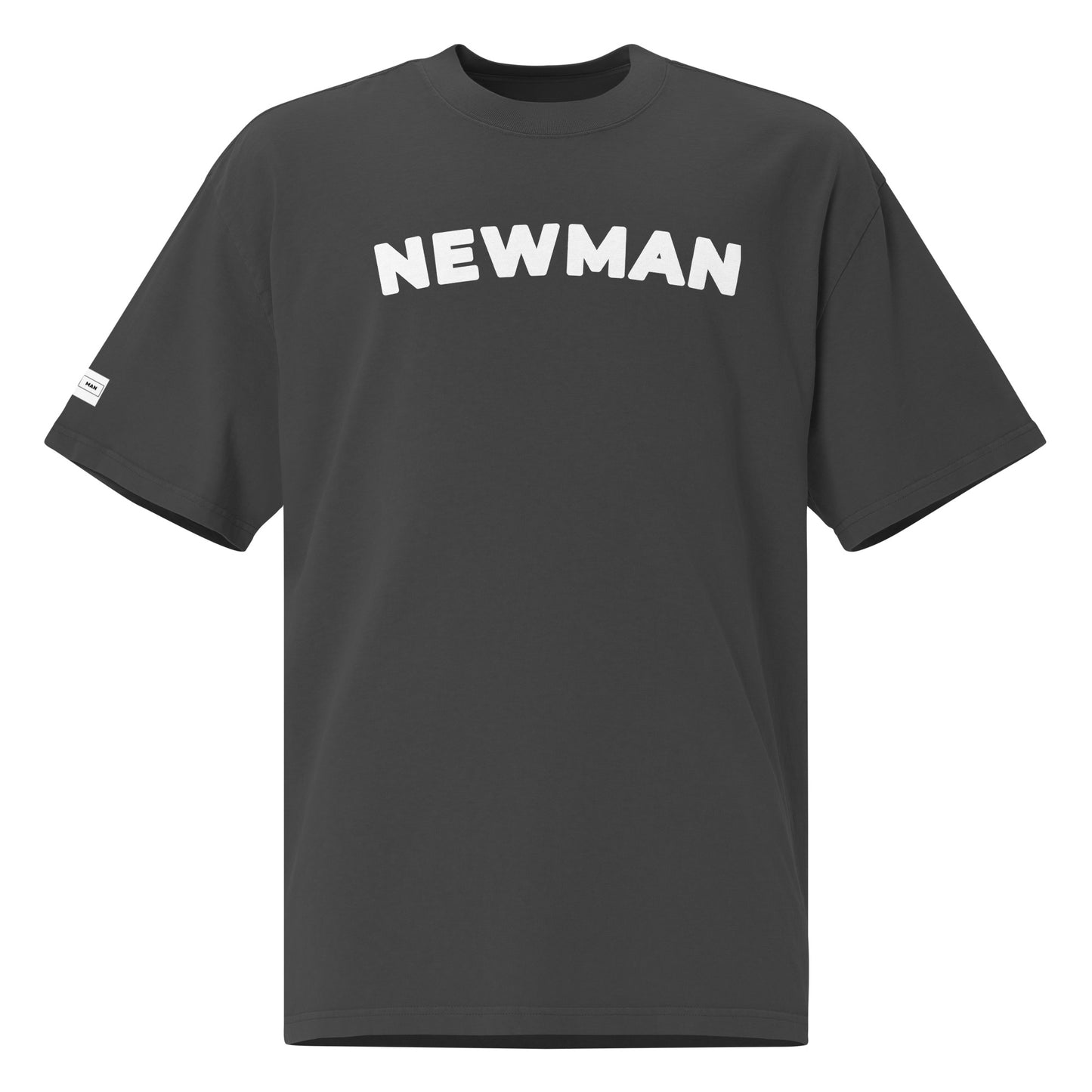 NEWMAN Classic Oversized Tee - Faded Black