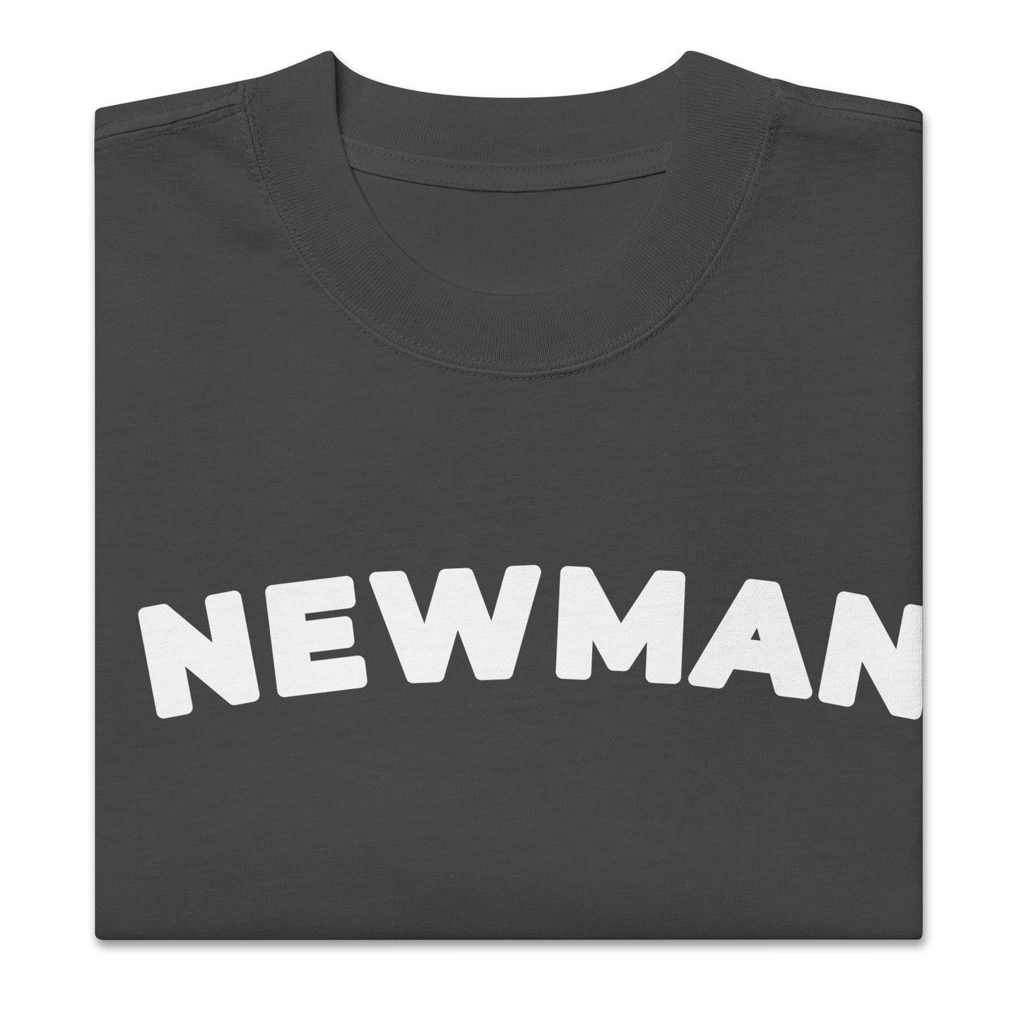 NEWMAN Classic Oversized Tee - Faded Black