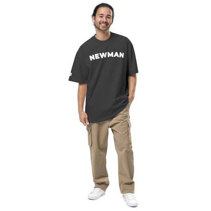 NEWMAN Classic Oversized Tee - Faded Black