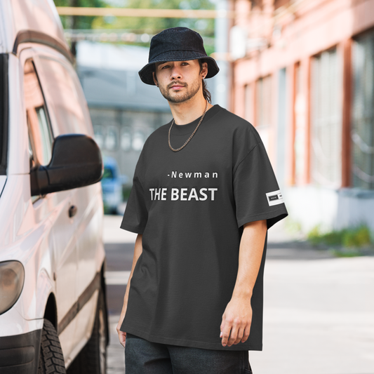 Beast Oversized faded t-shirt