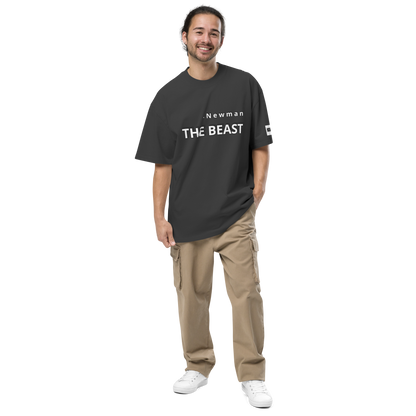 Beast Oversized faded t-shirt