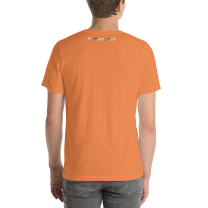 NEWMAN Minimalist Unisex T-Shirt - Orange