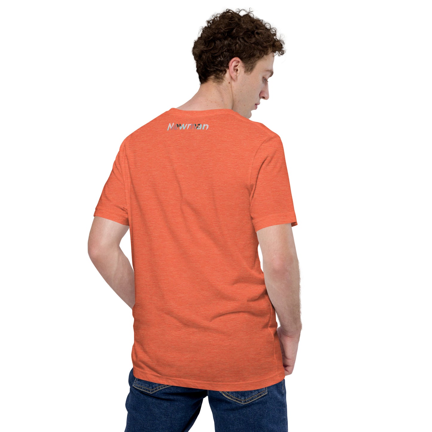 NEWMAN Minimalist Unisex T-Shirt - Orange