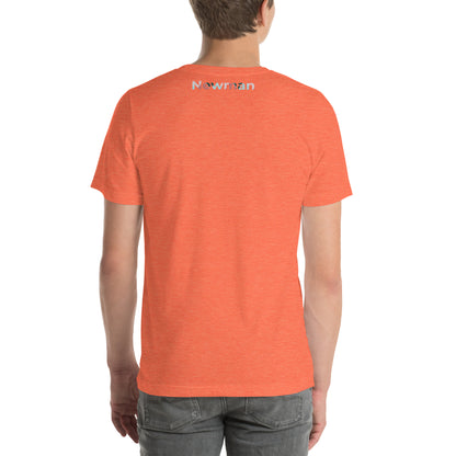 NEWMAN Minimalist Unisex T-Shirt - Orange