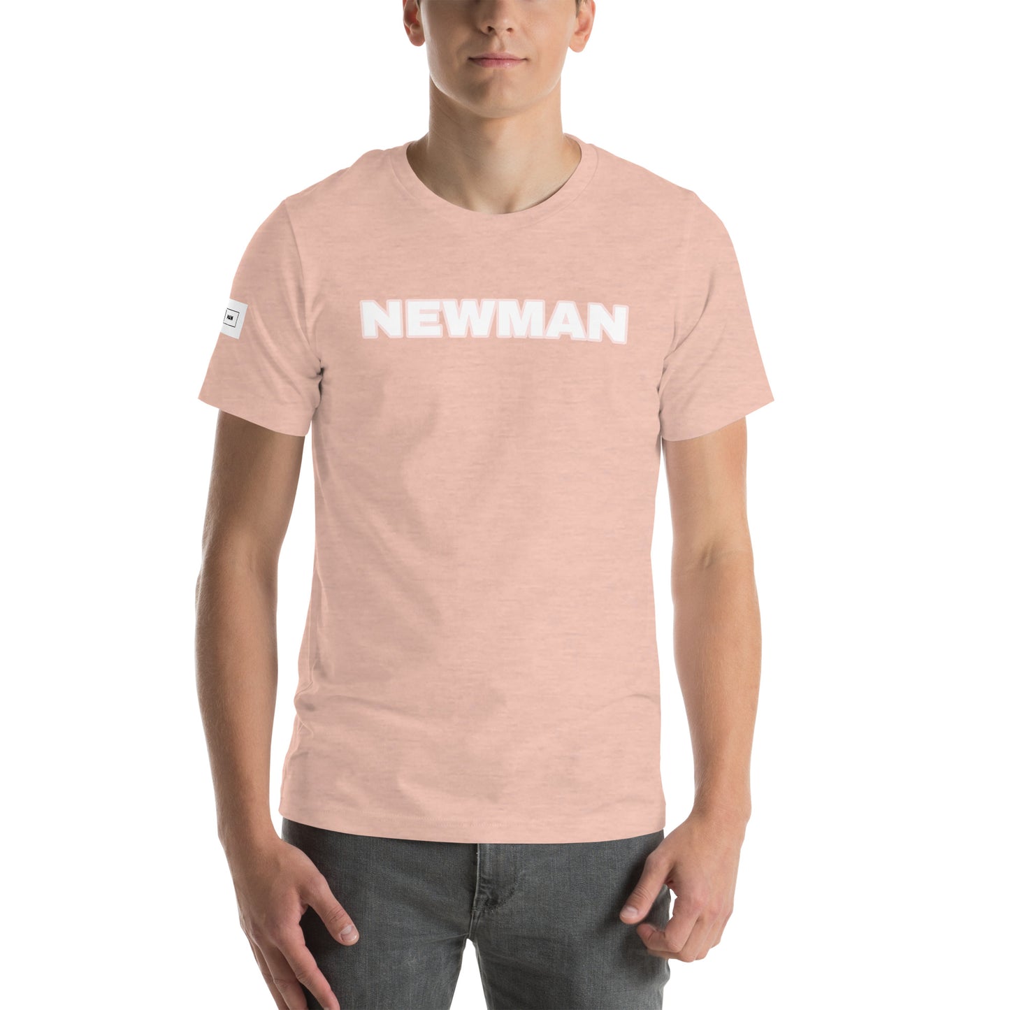 NEWMAN Pink Tee with White Rabbit