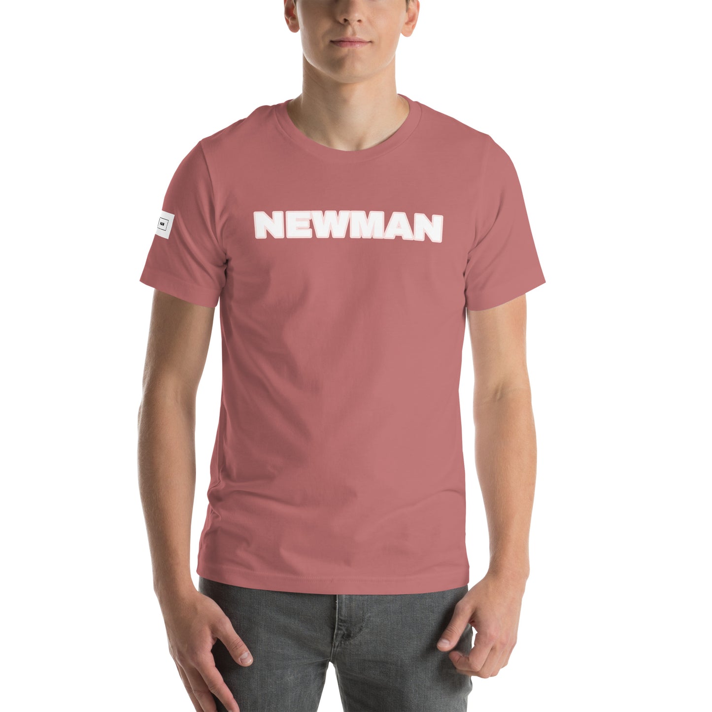 NEWMAN Pink Tee with White Rabbit